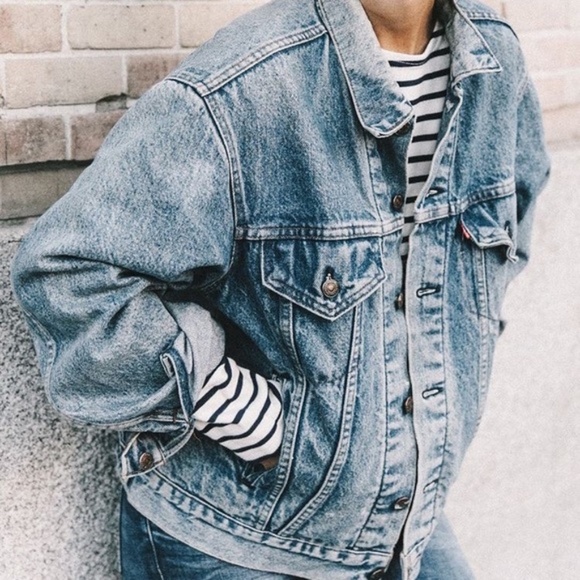 Levi's Other - Levi's Vintage Acid Wash Denim Trucker Jacket